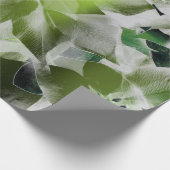 Papier Cadeau Fleurs vert tropical vert vert vert minimal VIP (Coin)