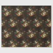 Papier Cadeau Fleurs Vintages de Henryka Beyer (Plat)