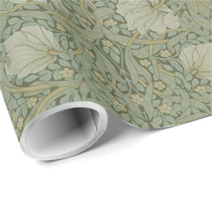 Papier Cadeau Fleurs vintages Floral William Morris Pimpernel