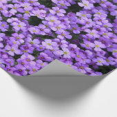 Papier Cadeau Fleurs violettes (Coin)
