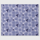 Papier Cadeau Fleurs violettes (Plat)