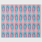 Papier Cadeau Flip Flops de plage (Plat)