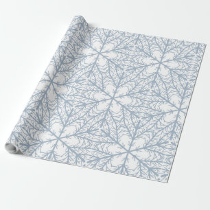 Papier Cadeau Flocon de neige