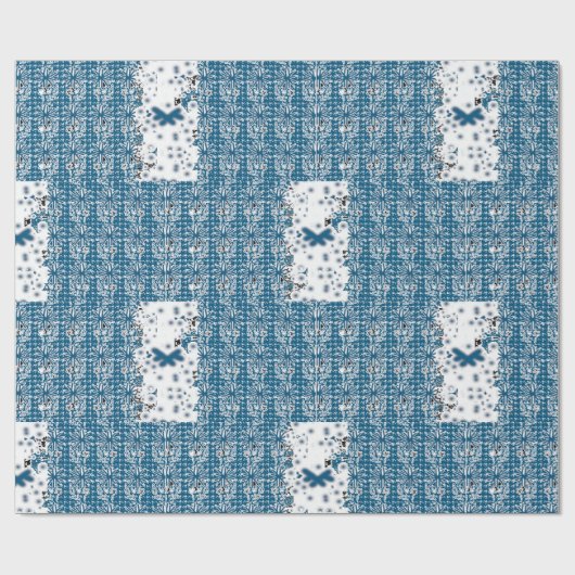 Papier Cadeau Flocon de neige (Plat)