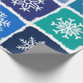 Papier Cadeau Flocon de neige (Coin)