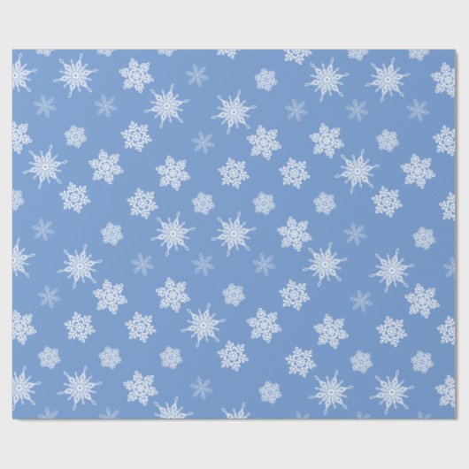 Papier Cadeau Flocon de neige (Plat)
