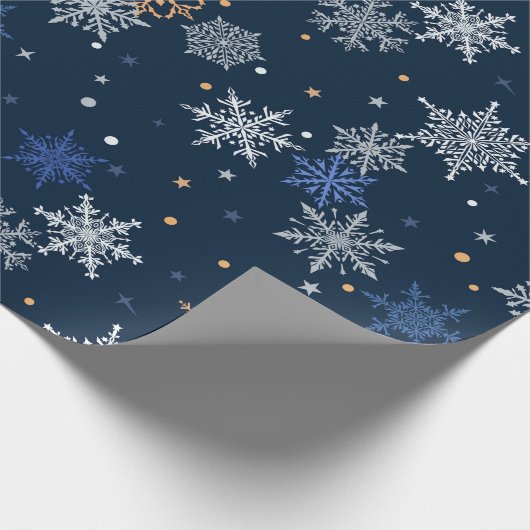 Papier Cadeau Flocon de neige (Coin)