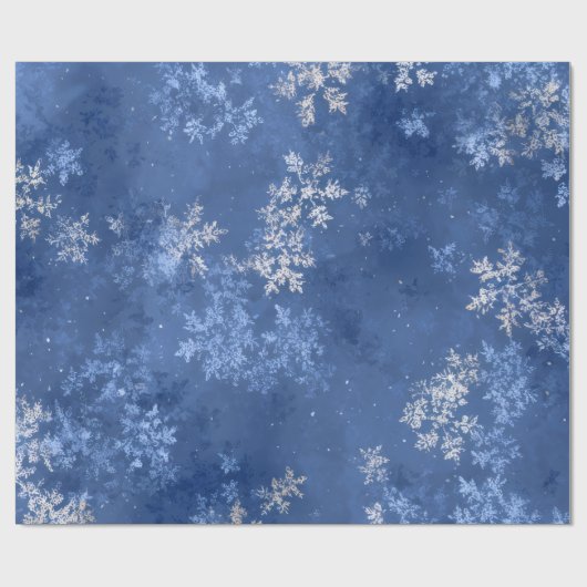 Papier Cadeau Flocon de neige (Plat)