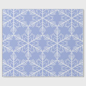 Papier Cadeau Flocon de neige (Plat)