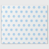 Papier Cadeau flocon de neige (Plat)