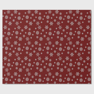 Papier Cadeau Flocon de neige