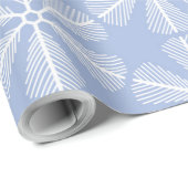 Papier Cadeau Flocon de neige (Coin rond)