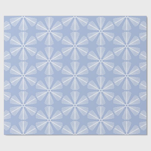 Papier Cadeau Flocon de neige (Plat)