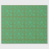 Papier Cadeau Flocon de neige de Noël (Plat)