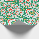 Papier Cadeau Flocon de neige de Noël (rgw de style nordic) (Coin)