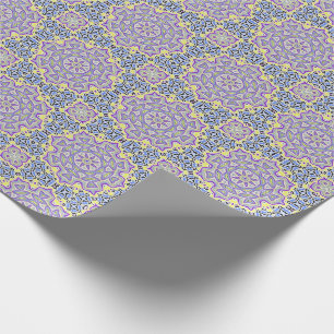 Papier Cadeau Flocon de neige ornemental