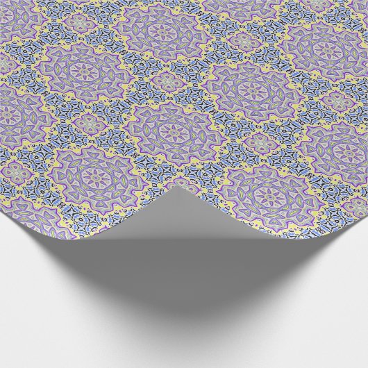 Papier Cadeau Flocon de neige ornemental (Coin)