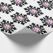 Papier Cadeau Flocon de neige - paix sur terre (Coin)