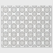 Papier Cadeau Flocon timbré (Plat)