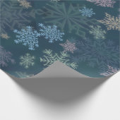 Papier Cadeau Flocons de neige (Coin)