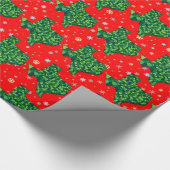 Papier Cadeau Flocons de neige et carte en pastel gais du Texas (Coin)