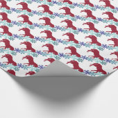 Papier Cadeau Flocons de neige et enveloppe de cadeau de Noël de (Coin)