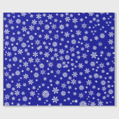 Papier Cadeau Flocons de neige Noël (Plat)