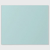 Papier Cadeau Flocons Fantaisistes en Motif Bleu Aqua (Plat)