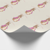 Papier Cadeau Flopsy Beatrix Potter lapin lapin de Pâques (Coin)