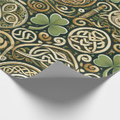 Papier Cadeau Floraison Celtique (Coin)