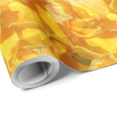 Papier Cadeau floraison collective (Coin rond)