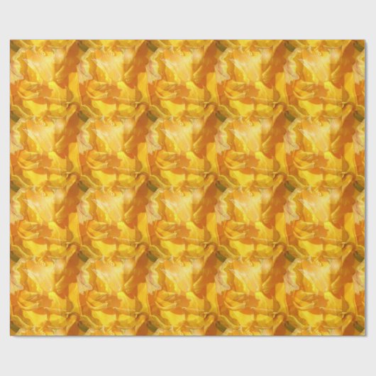 Papier Cadeau floraison collective (Plat)