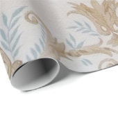 Papier Cadeau Floral (Coin rond)