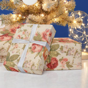 Papier Cadeau Floral