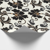 Papier Cadeau Floral (Coin)