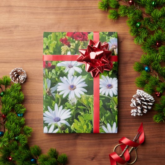 Papier Cadeau Floral (Cadeau de vacances)