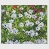 Papier Cadeau Floral (Plat)
