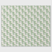Papier Cadeau Floral (Plat)