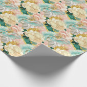 Papier Cadeau Floral (Coin)