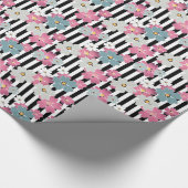 Papier Cadeau Floral (Coin)