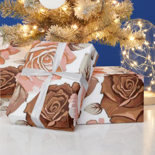 Papier Cadeau Floral
