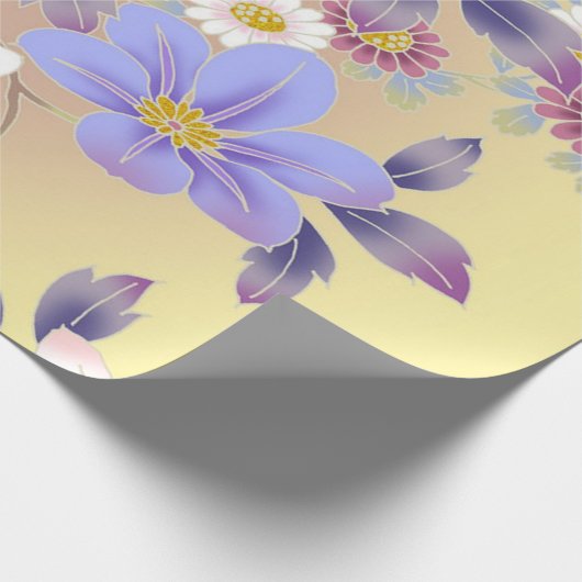 Papier Cadeau Floral (Coin)