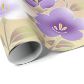 Papier Cadeau Floral (Coin rond)