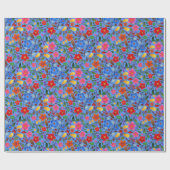 Papier Cadeau Floral coloré pour chaque saison (Plat)