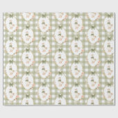 Papier Cadeau Floral Coquette Silly Goose Birthday (Plat)