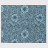 Papier Cadeau Floral décoratif (Plat)