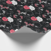 Papier Cadeau Floral décoratif (Coin)