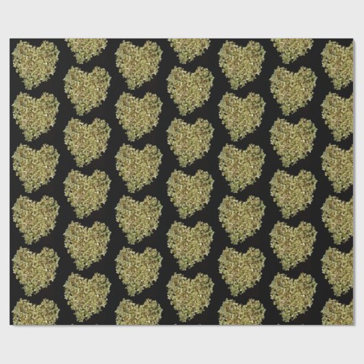 Papier cadeau floral Hydrangea Heart (Plat)
