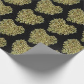 Papier cadeau floral Hydrangea Heart (Coin)