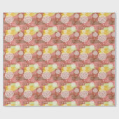 Papier Cadeau Floral pattern 2 (Plat)